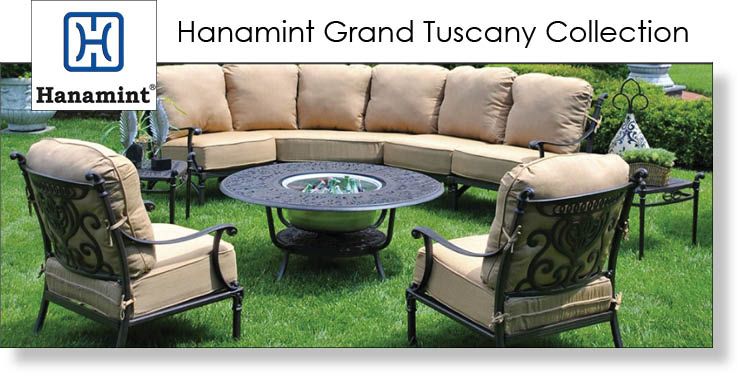Hanamint Grand Tuscany Replacement Cushions
