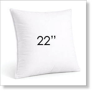 22" Square Outdoor Pillows - Custom Made To Order