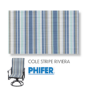 Cole Stripe RIviera Replacement Sling Fabric for patio sling chairs