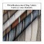 Phifer Replacement sling fabrics are made in the USA. Phifertex is one of the best patio sling fabrics for new patio chair replacement slings.