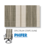 Spectrum Stripe Dune Replacement Sling Fabric for patio sling chairs