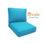 Sunbrella Canvas Cyan Outdoor Patio Furniture Replacement Cushions Made By Cascadia Outdoor Cushions