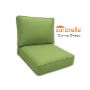 Sunbrella Canvas Gingko  Outdoor Patio Furniture Replacement Cushions Made By Cascadia Outdoor Cushions