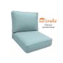 Sunbrella Canvas Mineral Outdoor Patio Furniture Replacement Cushions Made By Cascadia Outdoor Cushions