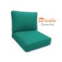 Sunbrella Canvas Teal Outdoor Patio Furniture Replacement Cushions Made By Cascadia Outdoor Cushions