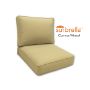 Sunbrella Canvas Wheat Outdoor Patio Furniture Replacement Cushions Made By Cascadia Outdoor Cushions