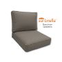 Sunbrella Spectrum Graphite Outdoor Patio Furniture Replacement Cushions Made By Cascadia Outdoor Cushions