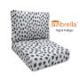 Sunbrella Agra Indigo Outdoor Patio Furniture Replacement Cushions