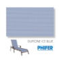 Dupione Ice Blue Chaise Lounge Replacement Slings