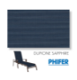 Dupione Sapphire Chaise Lounge Replacement Slings