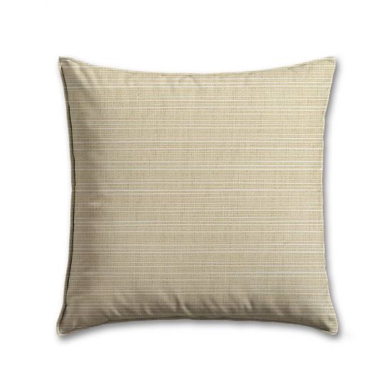 Sunbrella Dupione Sand Outdoor Pillow | Cascadia Outdoor Cushions