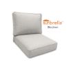 Sunbrella Bliss LInen Outdoor Patio Furniture Replacement Cushions Made By Cascadia Outdoor Cushions