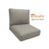 Sunbrella Spectru  Dove Outdoor Patio Furniture Replacement Cushions Made By Cascadia Outdoor Cushions