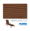 Madras Tweed Clay Chaise Lounge Replacement Slings