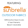 Sunbrella Outdoor Fabrics Cascadia Outdoor Cushions