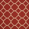 Accord Crimson Cushion for wicker patio chairs, contoured or rounded at the back, Designed specifically for outdoor wicker patio chairs.