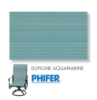 Dupione Aquamarine Replacement Sling Fabric for patio sling chairs