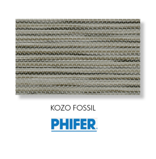 Kozo Fossil 2 piece patio chair replacement sling fabric