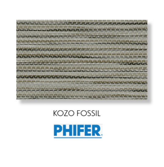 Kozo Fossil 2 piece patio chair replacement sling fabric