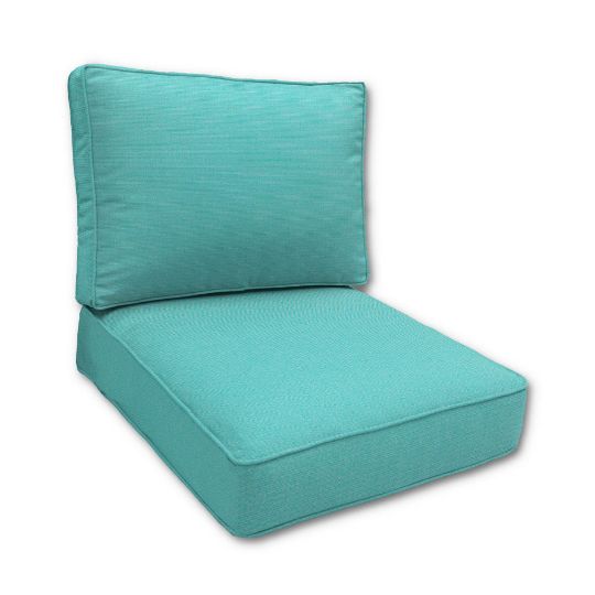 Sunbrella Canvas Aruba Outdoor Patio Furniture Replacement Cushions Made By Cascadia Outdoor Cushions