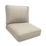 Sunbrella Canvas Flax Outdoor Patio Furniture Replacement Cushions Made By Cascadia Outdoor Cushions