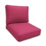 Sunbrella Canvas Hot Pink Outdoor Patio Furniture Replacement Cushions Made By Cascadia Outdoor Cushions