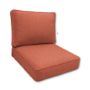 Sunbrella Canvas Persimmon Outdoor Patio Furniture Replacement Cushions Made By Cascadia Outdoor Cushions