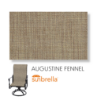 Sunbrella Augustine Fennel Patio Chair Replacement Slings