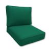 Sunbrella Canvas Forrest Green Outdoor Patio Furniture Replacement Cushions Made By Cascadia Outdoor Cushions