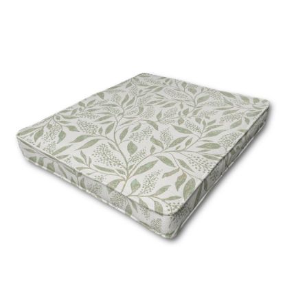 Patio Dining Chair Seat Cushion Boxed Style - - Custom outdoor patio furniture cushions from Cascadia Outdoor Cushions in Sunbrella Fabric