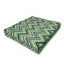 Patio Dining Chair Seat Cushion Boxed Style - - Custom outdoor patio furniture cushions from Cascadia Outdoor Cushions in Sunbrella Fabric