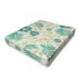 Patio Dining Chair Seat Cushion Boxed Style - - Custom outdoor patio furniture cushions from Cascadia Outdoor Cushions in Sunbrella Fabric