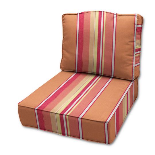 Outdoor Patio Chair Replacement Cushions Custom Outdoor Cushions for deep seat patio furniture