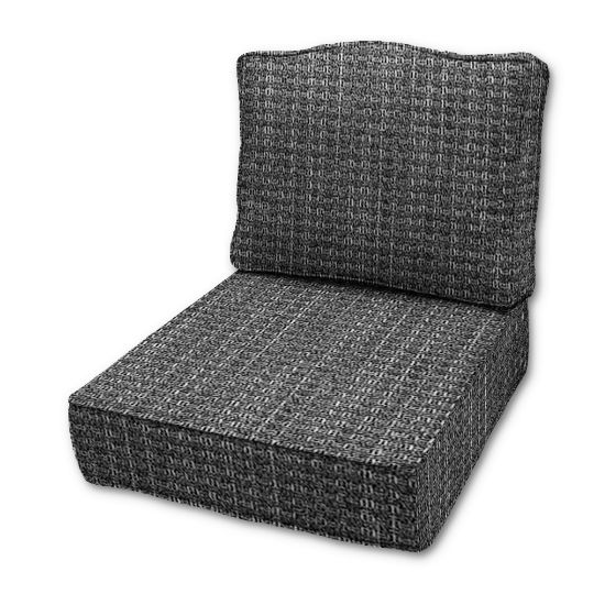 Heritage Sky Outdoor Patio Furniture Replacement Cushions for Patio Chairs Made By Cascadia Outdoor Cushions