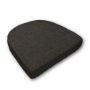 Cushion for wicker patio chairs, contoured or rounded at the back, Designed specifically for outdoor wicker patio chairs.