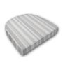 Cushion for wicker patio chairs, contoured or rounded at the back, Designed specifically for outdoor wicker patio chairs.