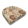 Wicker Patio Chair Cushions with a rounded back Boxed Double Piped Patio Dining Chair Seat Pad or Seat Cushion from Cascadia Outdoor Cushions