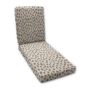 Boxed Chaise Lounge Cushion