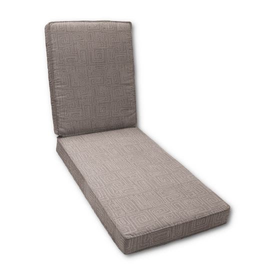 Boxed Chaise Lounge Cushion