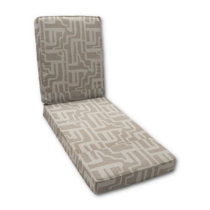 Boxed Chaise Lounge Cushion