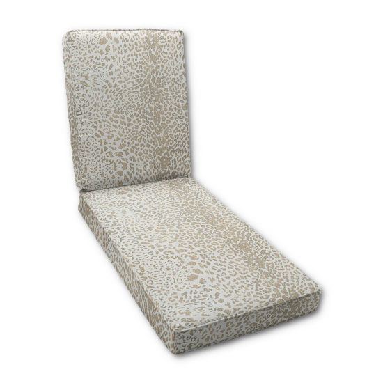 Boxed Chaise Lounge Cushion