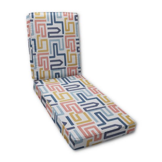 Boxed Chaise Lounge Cushion