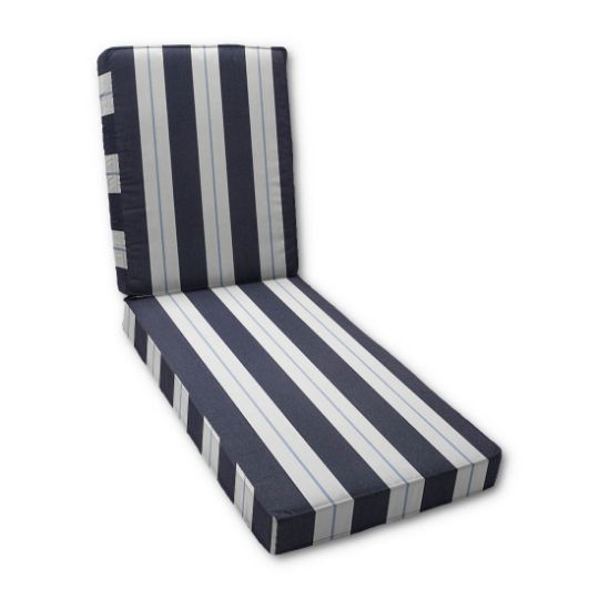 Boxed Chaise Lounge Cushion