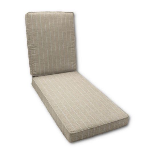 Boxed Chaise Lounge Cushion