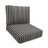 Shore Classic Custom Outdoor Patio Furniture Replacement Cushions made by Cascadia Outdoor Cushions