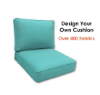 Cascadia Outdoor Cushions make custom outdoor patio furniture cushions for any style of patio furniture in Sunbrella Outdoor Fabrics