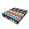 Patio Dining Chair Seat Cushion Boxed Style - - Custom outdoor patio furniture cushions from Cascadia Outdoor Cushions in Sunbrella Fabrics