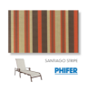 Santiago Stripe Chaise Lounge Replacement Slings