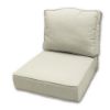 Canvas Aruba Outdoor Patio Furniture Replacement Cushions in Sunbrella Fabrics Made by Cascadia Outdoor Cushions