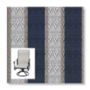 Valencia Blue Replacement Sling Fabric for patio sling chairs